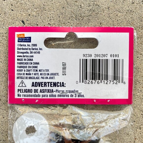 Darice® Brown Animal Eyes with Washers - Picture 7 of 7